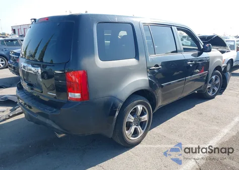 2015 Honda Pilot Se from USA, damaged, VIN 5FNYF3H34FB031392